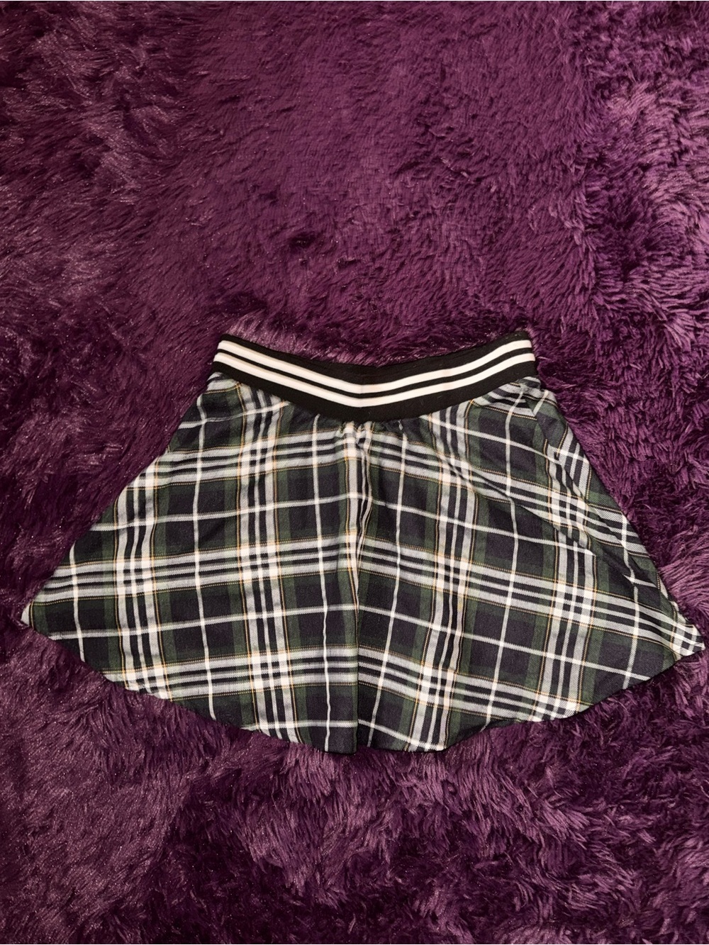 Plaid Y2K 2000s plaid collegiate preppy skirt